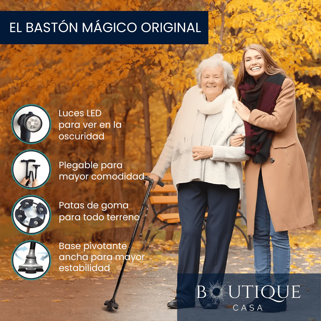 Bastón Ortopédico Plegable | SupportPlus™ - Image 2