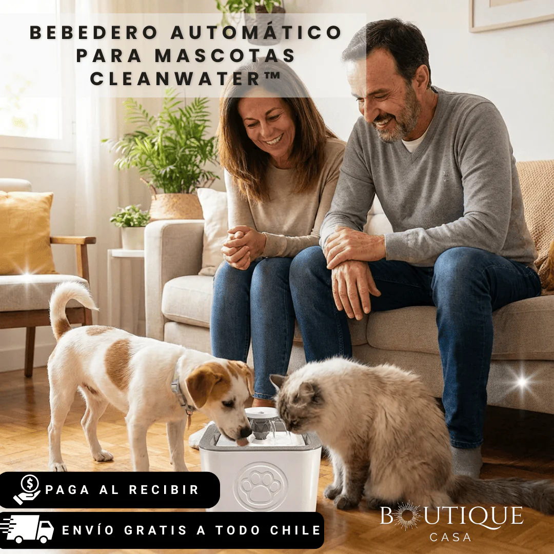 Bebedero Automático para Mascotas | CleanWater™