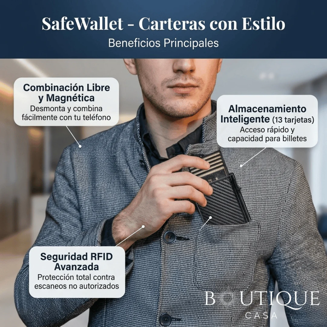 Billetera con bloqueo digital | SafeWallet™ - Image 2