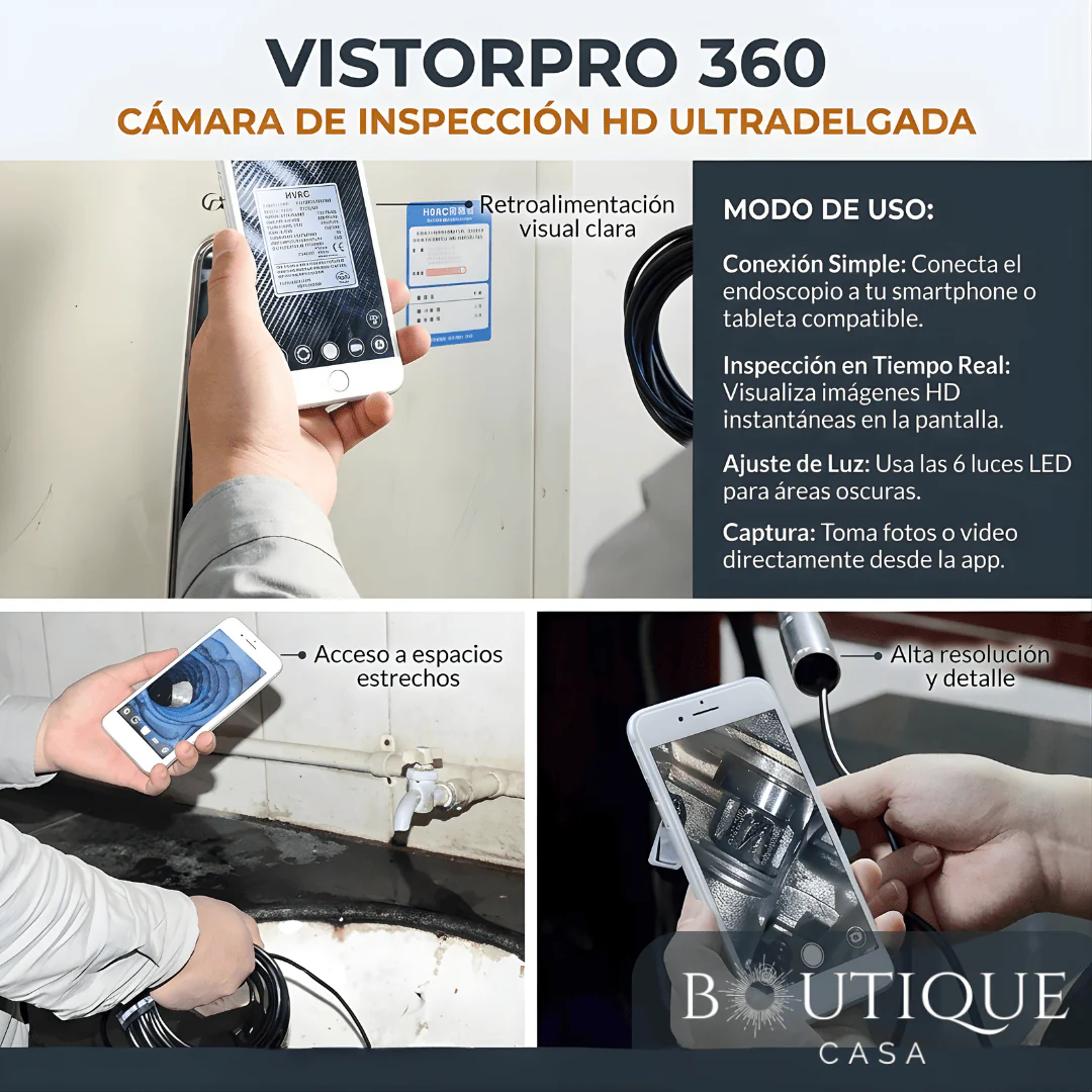 Cámara de inspección flexible | VisorPro 360™ - Image 3