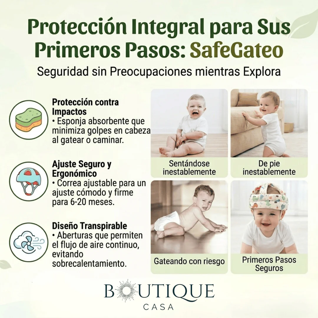 Casco Antigolpes para Bebés | SafeGateo™ - Image 2