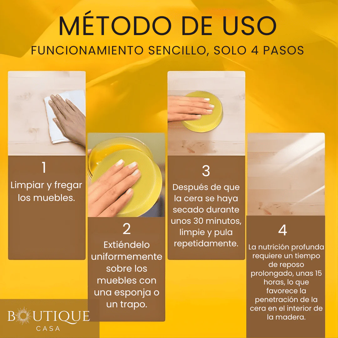 Cera Restauradora de Madera | WoodRestore™ - Image 3