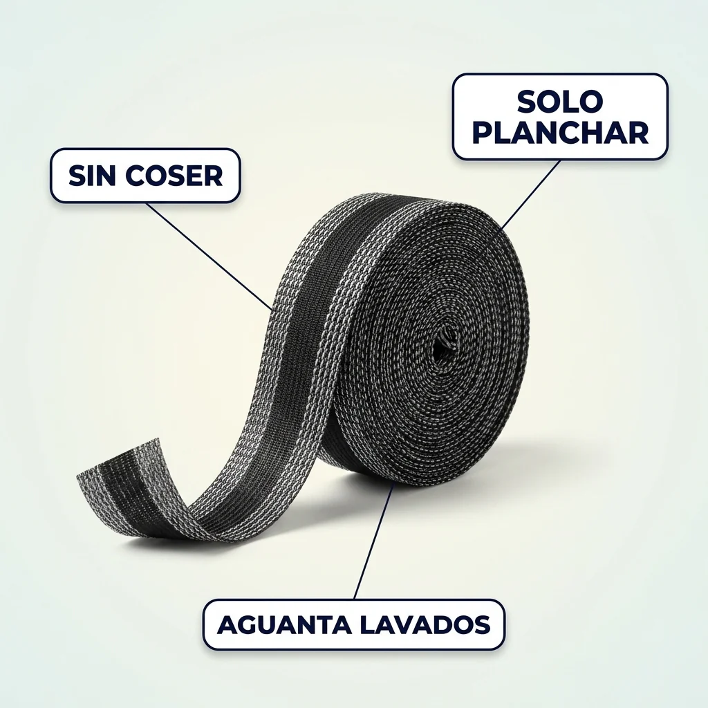 Cinta para Acortar Pantalones sin Coser – Solo Planchar - Image 2