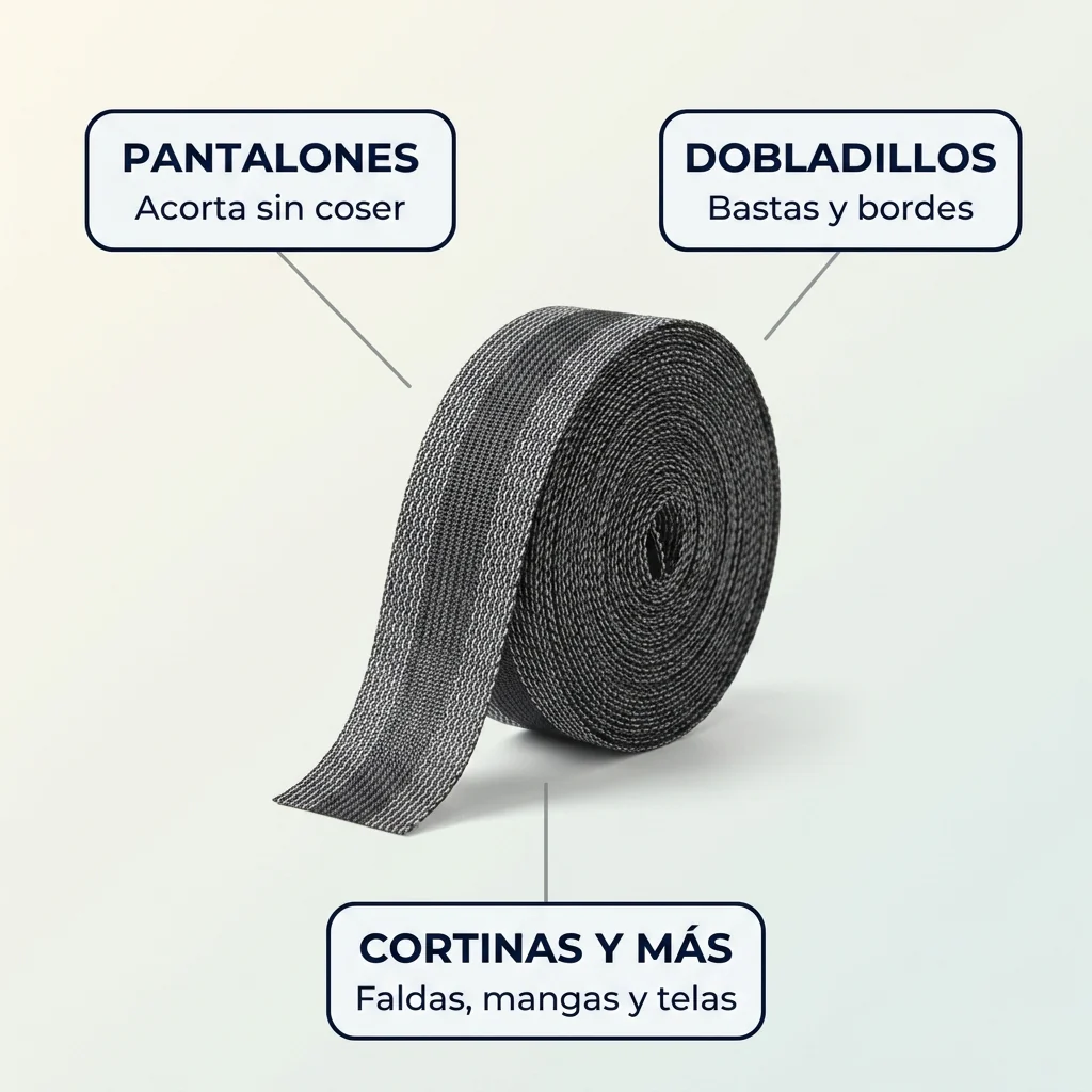 Cinta para Acortar Pantalones sin Coser – Solo Planchar - Image 3