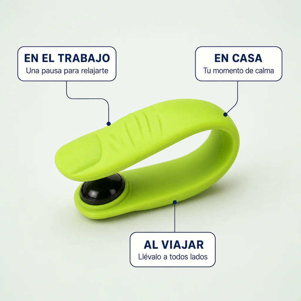 Clip de Acupresión Portátil – Alivia la Tensión sin Pastillas - Image 3