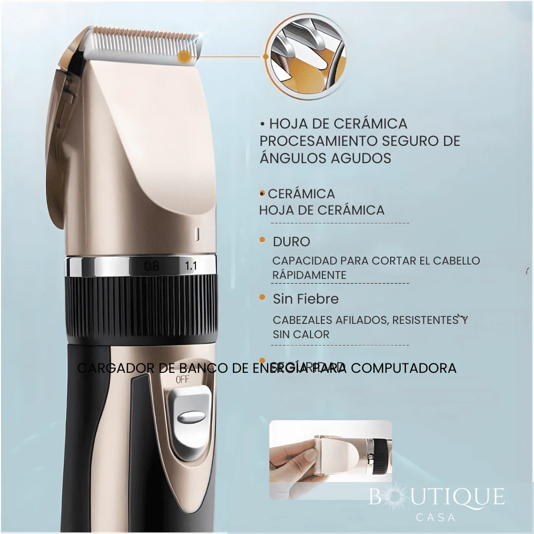 Set Cortapelos Pro para Mascotas | SilentCut™ - Image 2