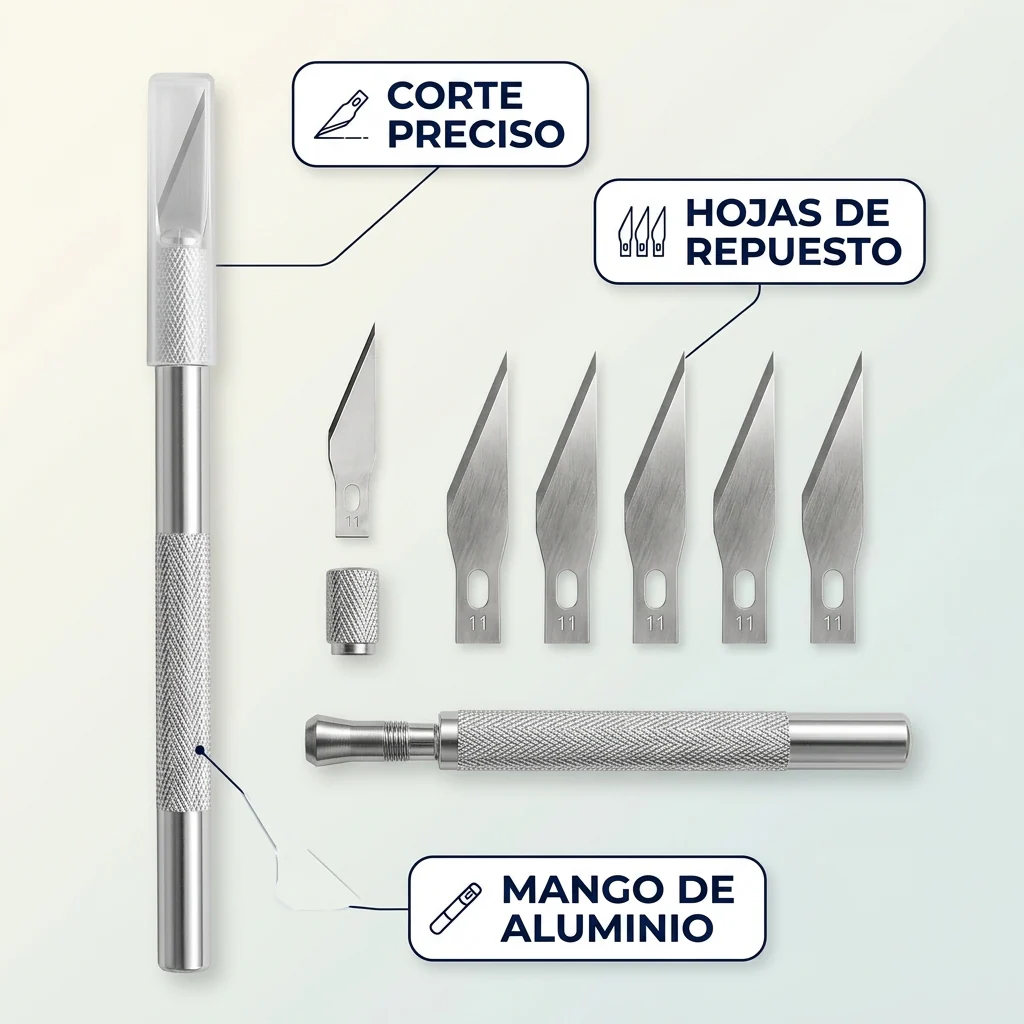 Cuchillo de Precisión para Manualidades – Corta Papel y Detalles - Image 2