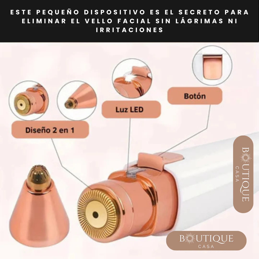 Depiladora Facial y Nariz SoftSkin - Retira el Vello Fácilmente - Belleza Natural sin Irritación en Minutos - Image 4