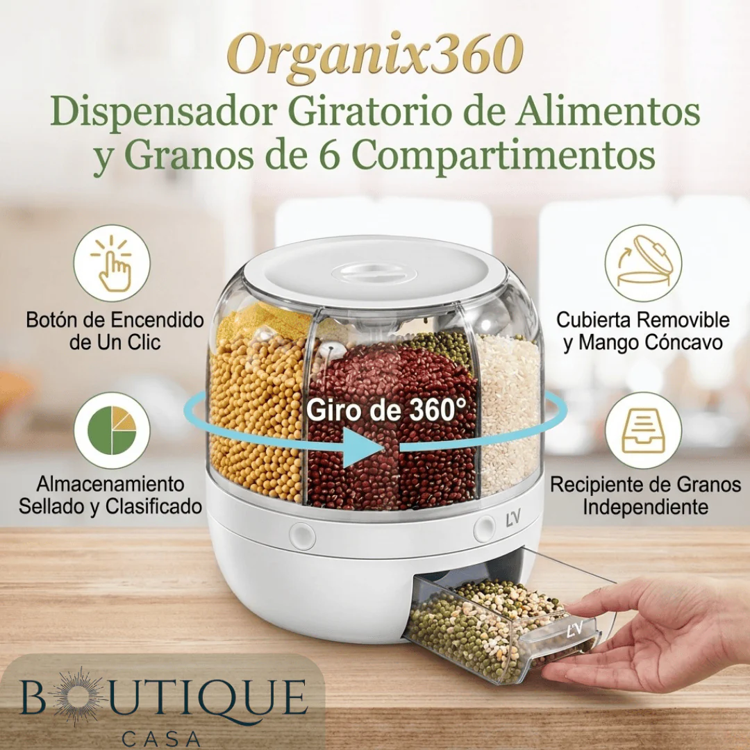 Dispensador Giratorio de Alimentos | Organix360™ (Upsell) - Image 2