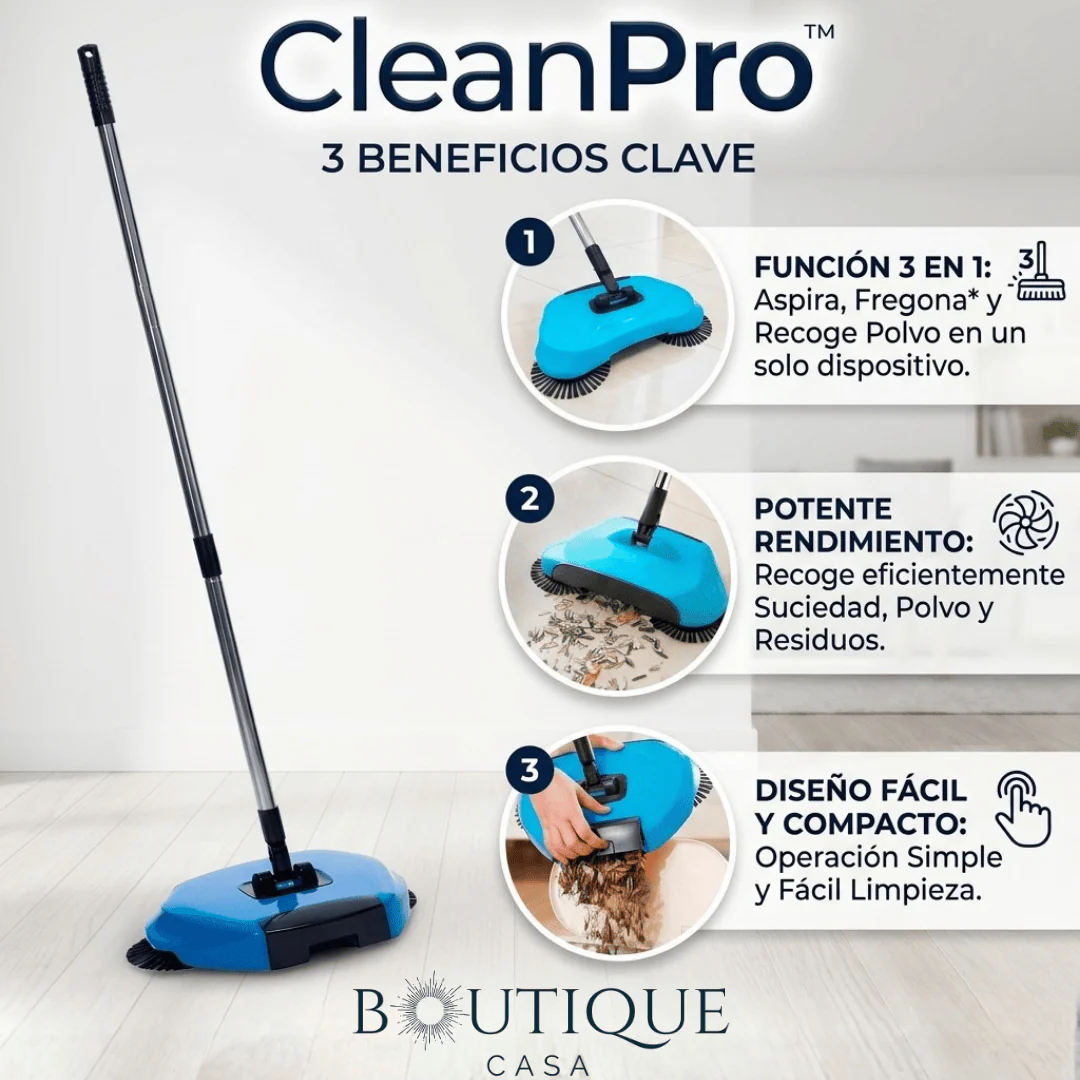 Escoba Barredora 3 en 1  | CleanPro™ - Image 2