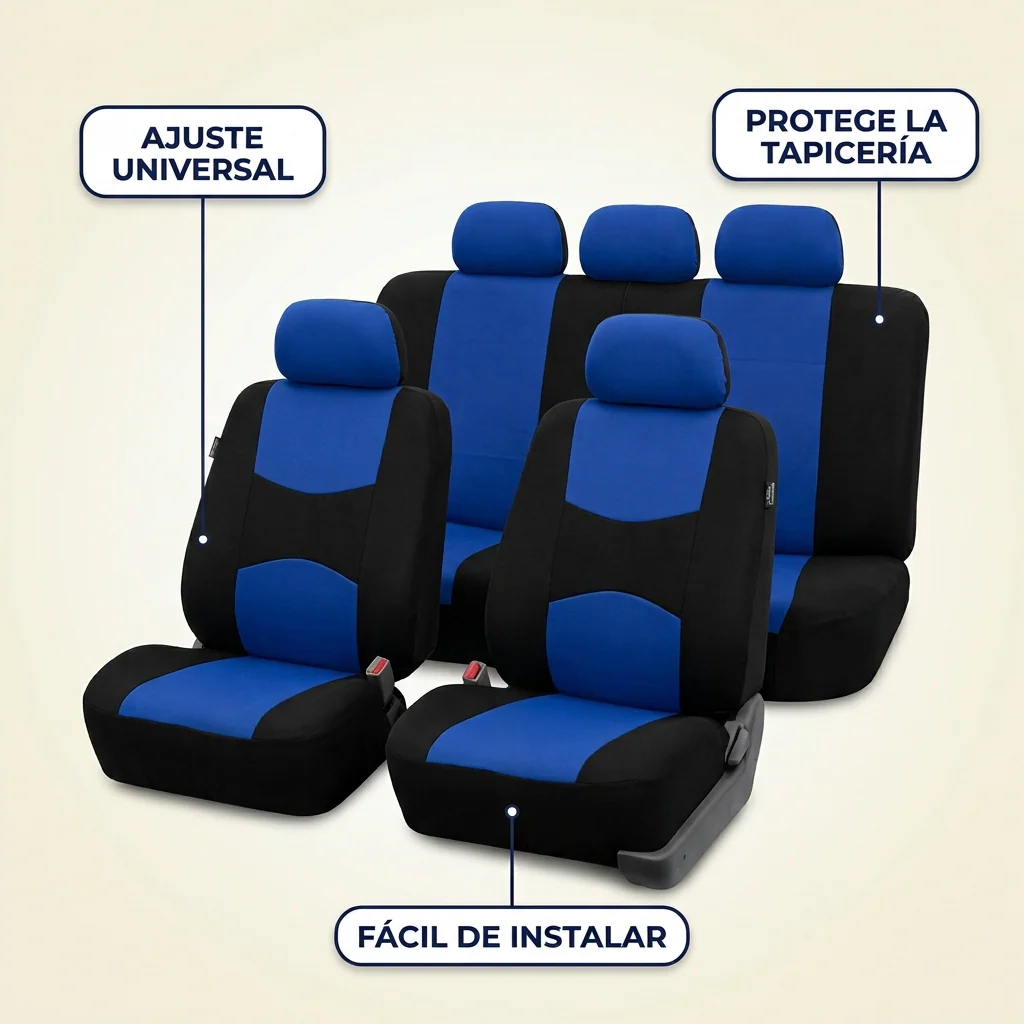 Set de Fundas Cubre Asientos de Auto (Upsell) - Image 2