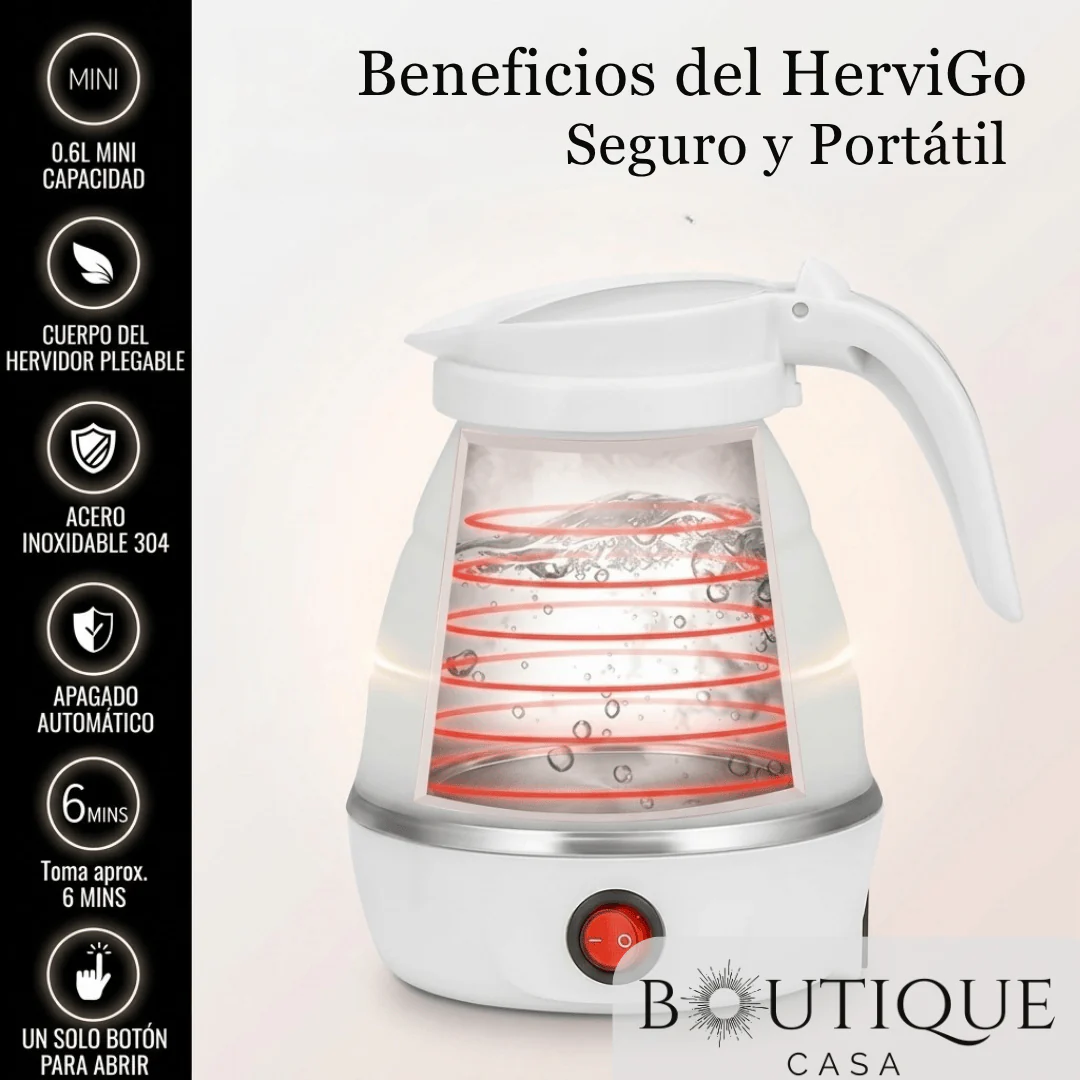 Hervidor Eléctrico Plegable de 600cc | HerviGo™ - Image 2