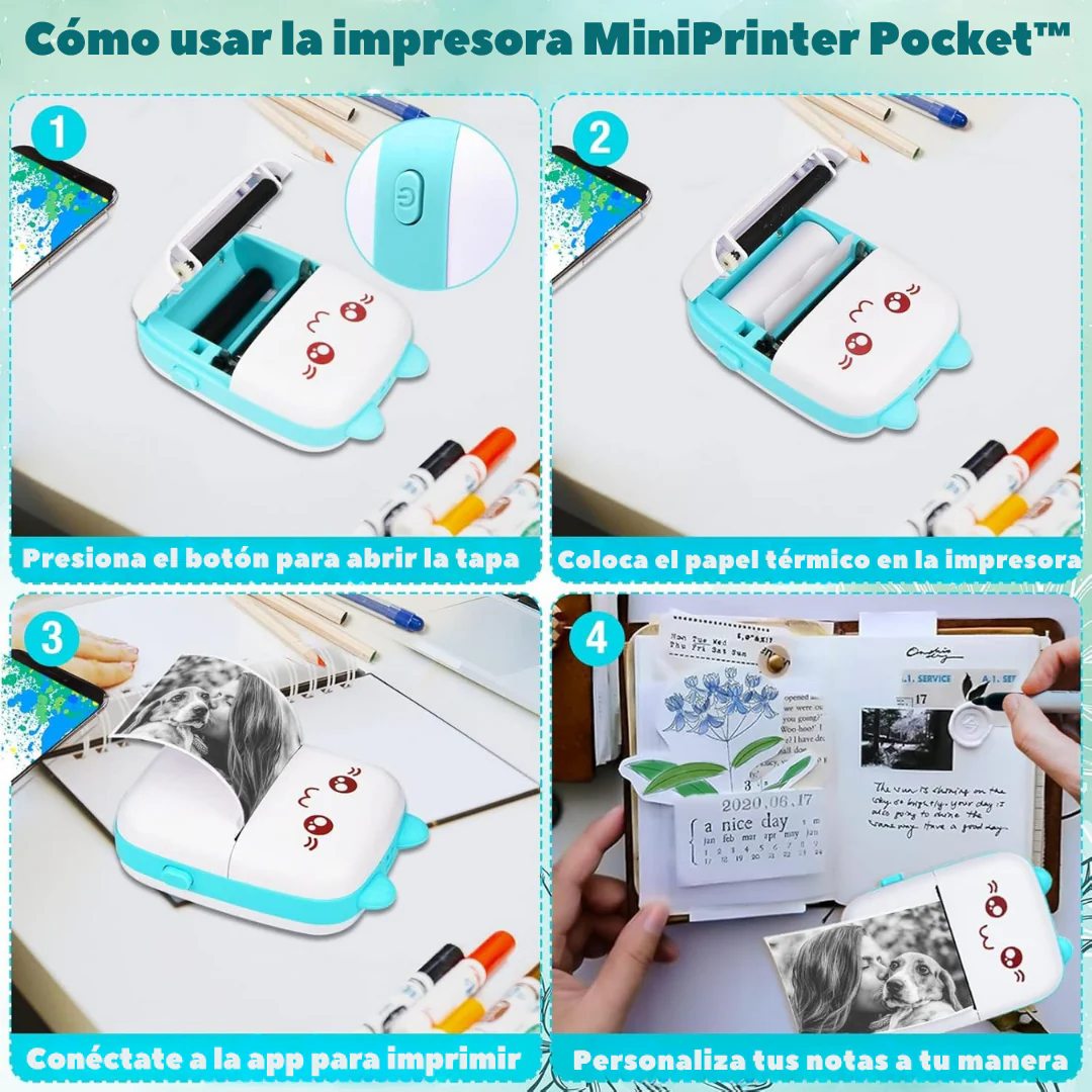 MiniPrinter Pocket™ | Impresora Portátil Térmica - Image 4