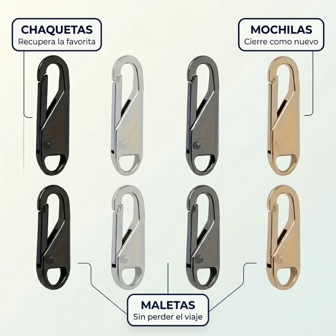 Pack de Tiradores Reemplazables para Cierres – Sin Coser - Image 3