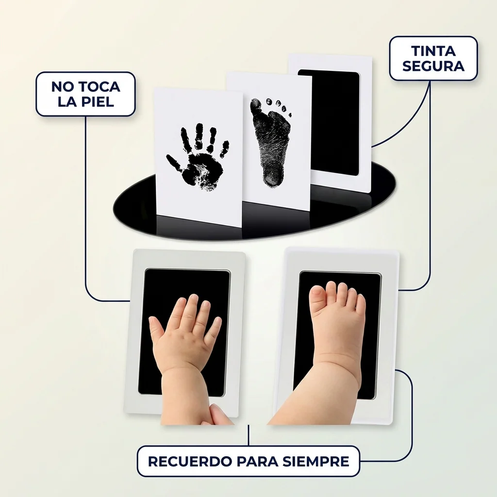 Kit Huellas para Bebé Sin Manchar – Recuerdo para Siempre - Image 2
