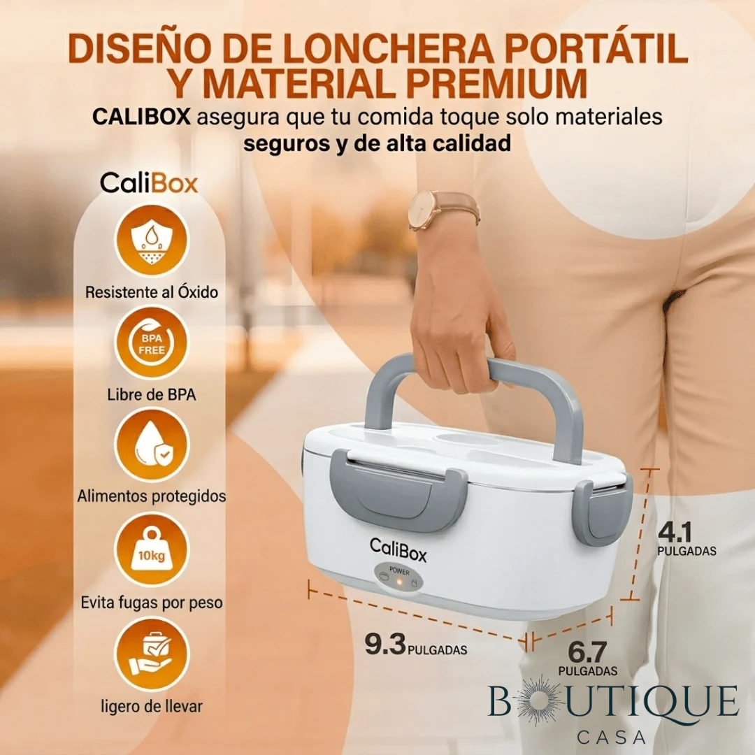 Lonchera Eléctrica Portátil | CaliBox™ - Image 2