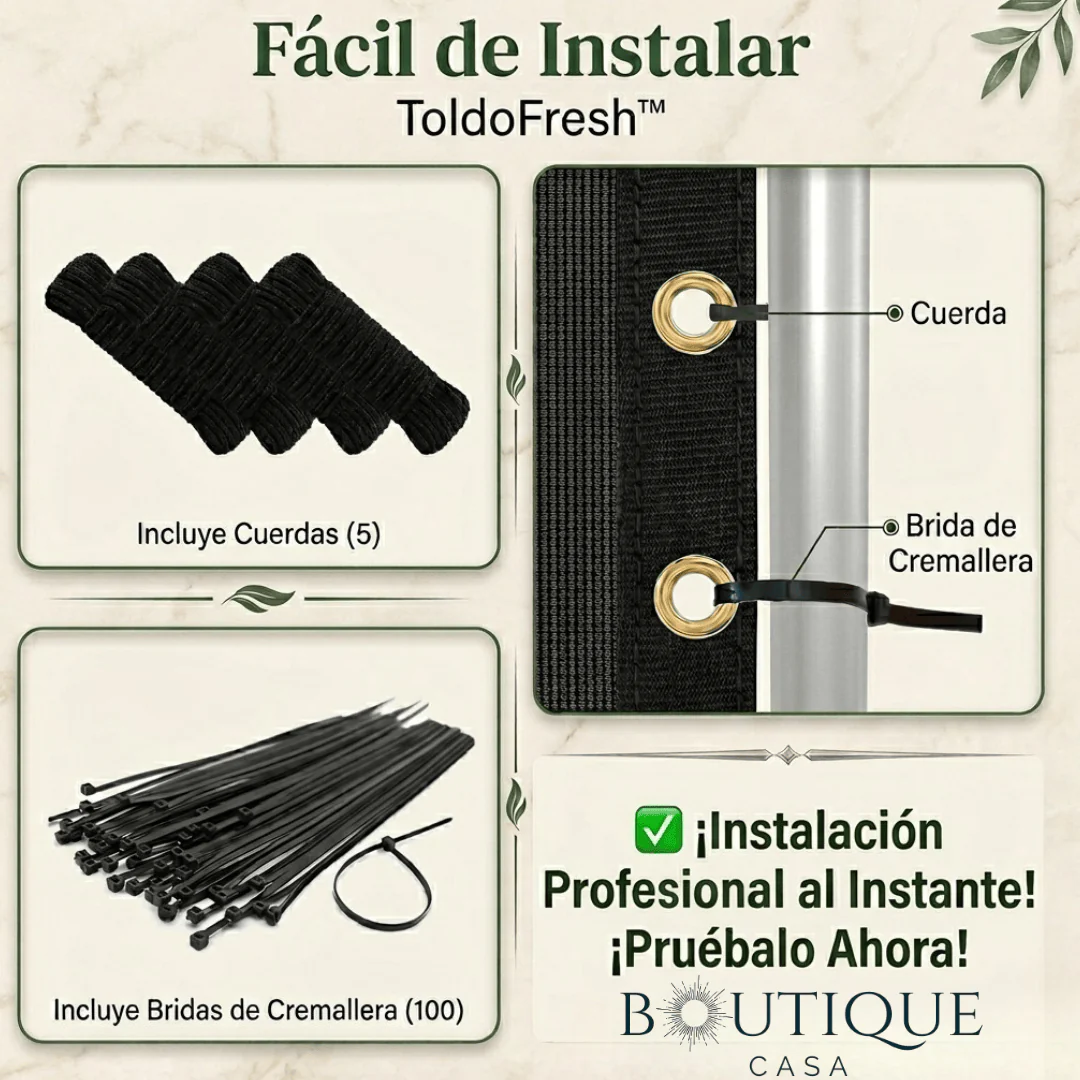 Malla Toldo para Exteriores | ToldoFresh™ - Image 3
