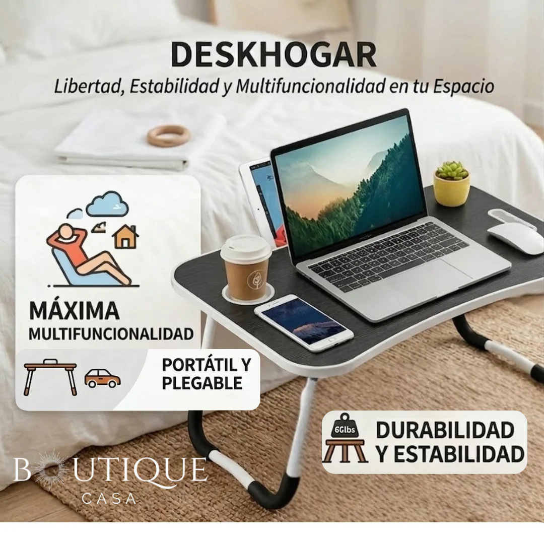 Mesa plegable portátil | DeskHogar™ - Image 2