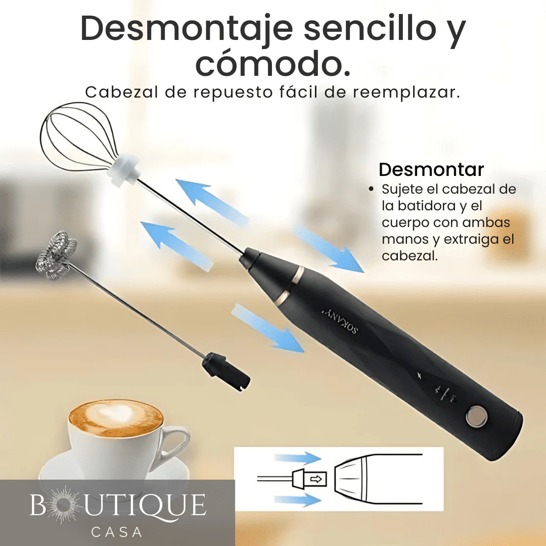 Mini Batidor Eléctrico | BaristaMix™ - Image 3