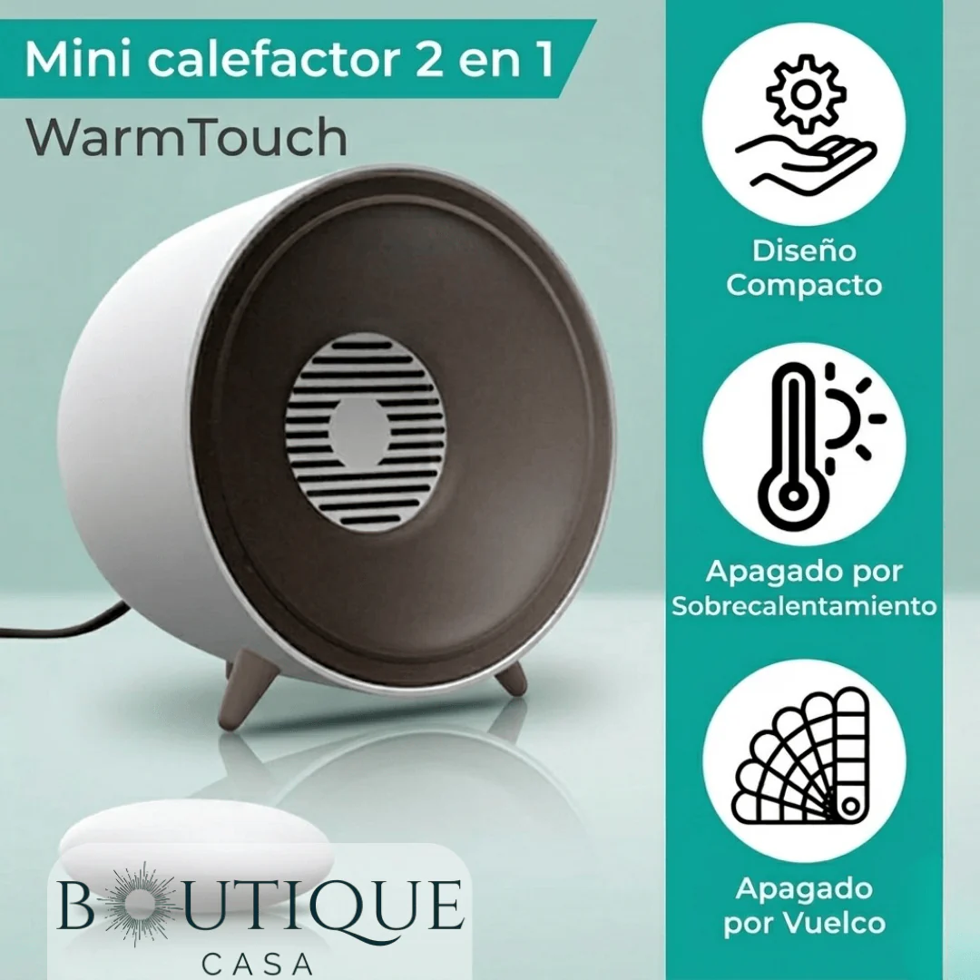 Mini Calefactor Portátil 2 en 1 | WarmTouch™ - Image 3