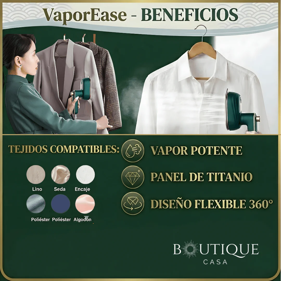 Mini plancha de vapor portátil | VaporEase™ - Image 3