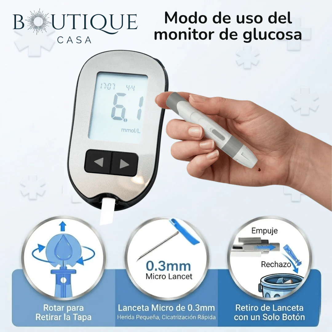 Monitor de Glucosa Instantáneo | GlucoCheck™ - Image 3