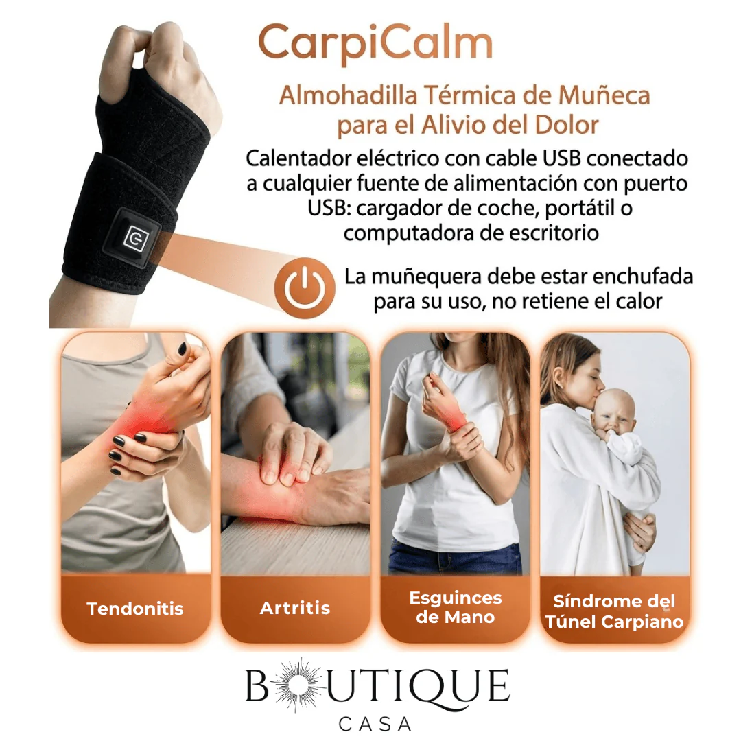 Muñequera con Masaje y Termoterapia | CarpiCalm™ - Image 3