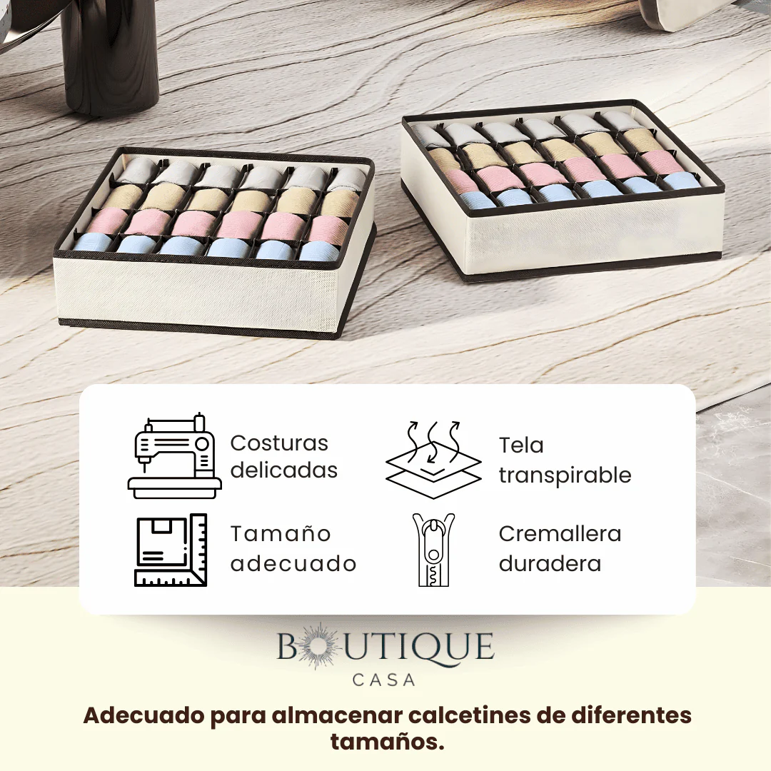 Pack 4 Organizador Ropa Interior | OrganizerBox™ - Image 3