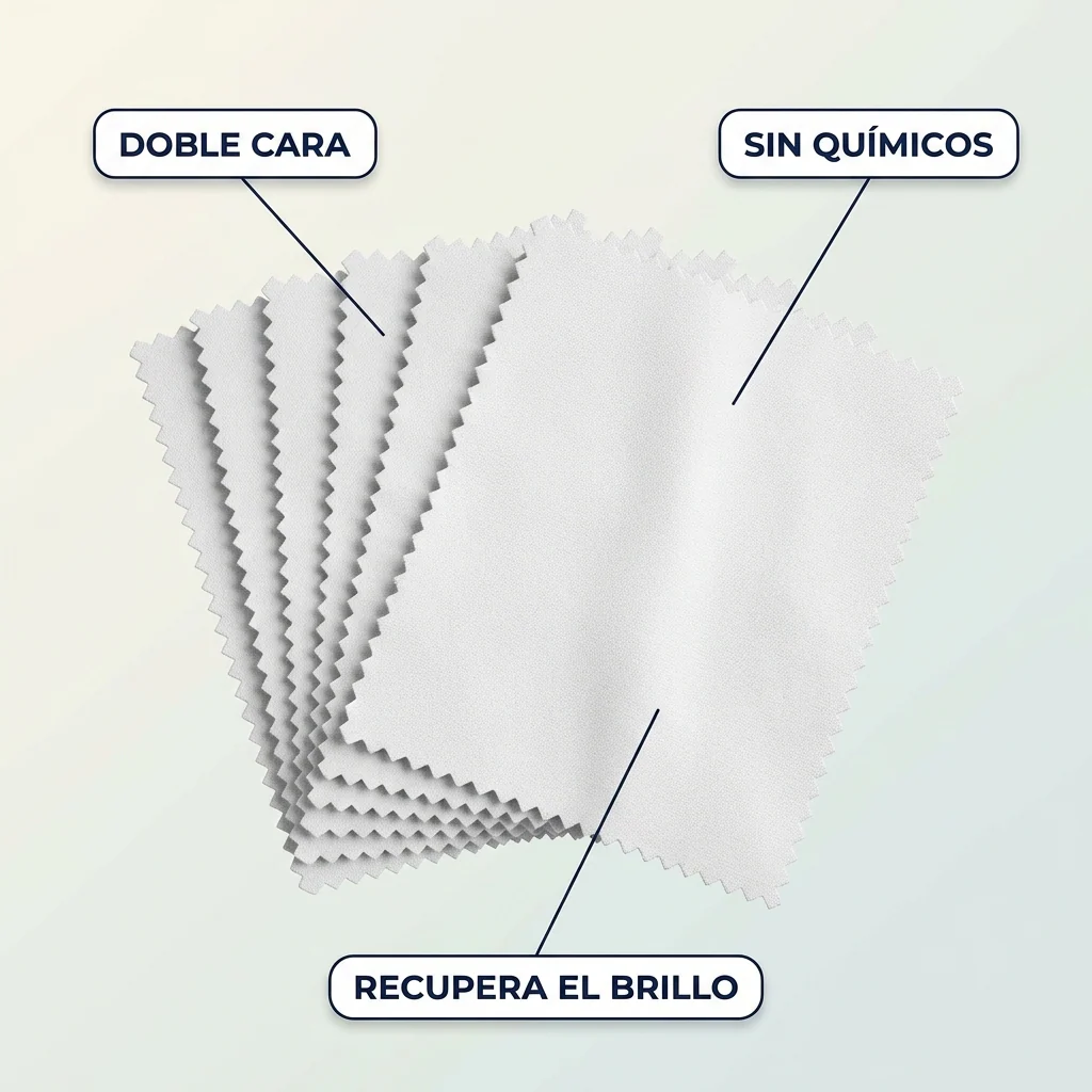 Paños para Limpiar y Pulir Joyas – Recupera el Brillo Original - Image 2