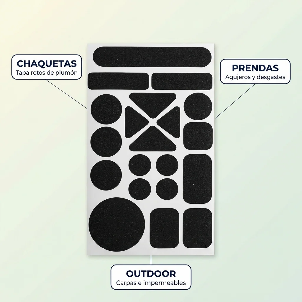 Parches Autoadhesivos para Ropa – Tapa Rotos sin Coser - Image 3