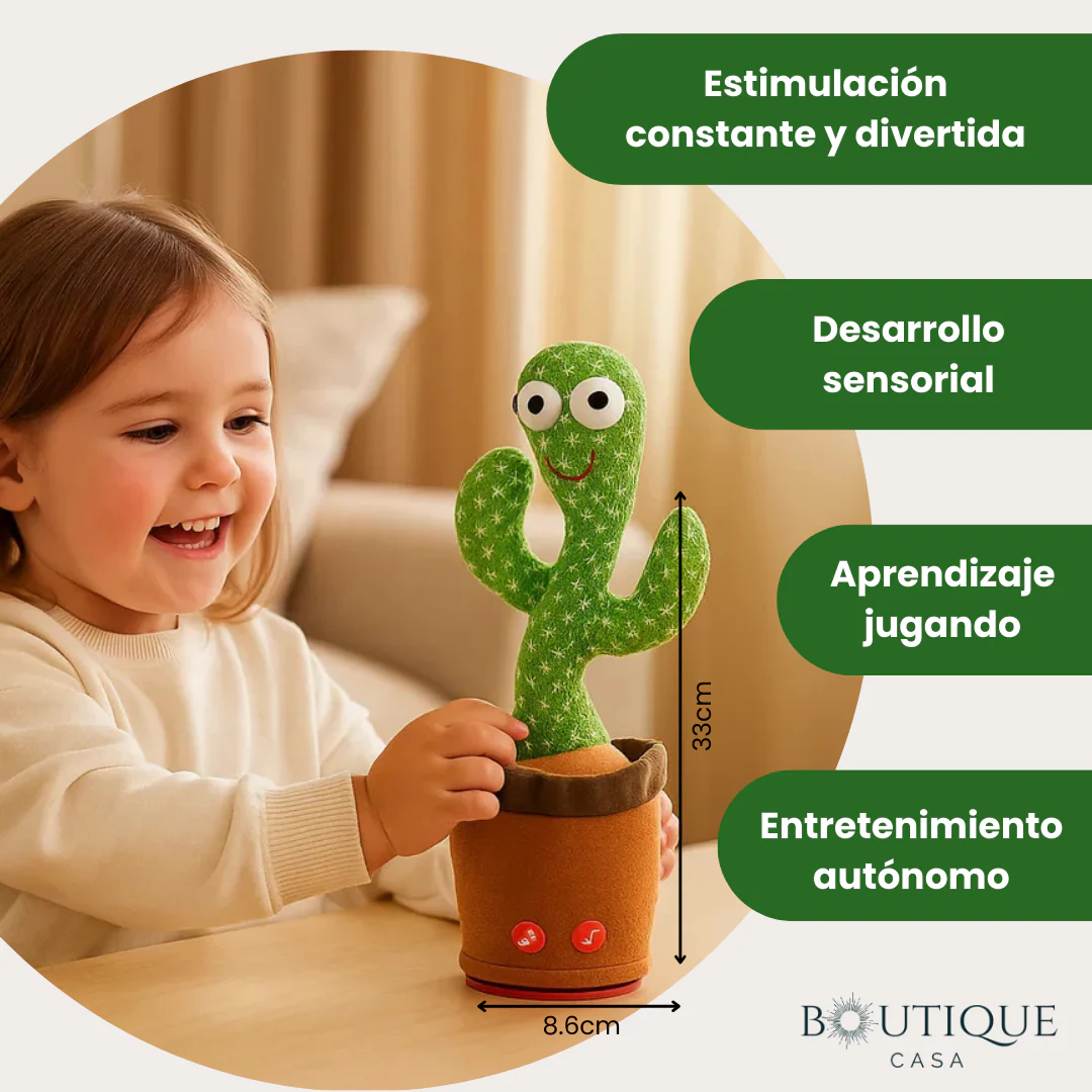 Peluche Educativo Interactivo | DanceCactus™ - Image 3