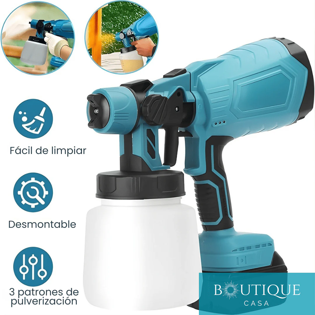 Pulverizador de Pintura con Compresor | PaintMaster™ - Image 2