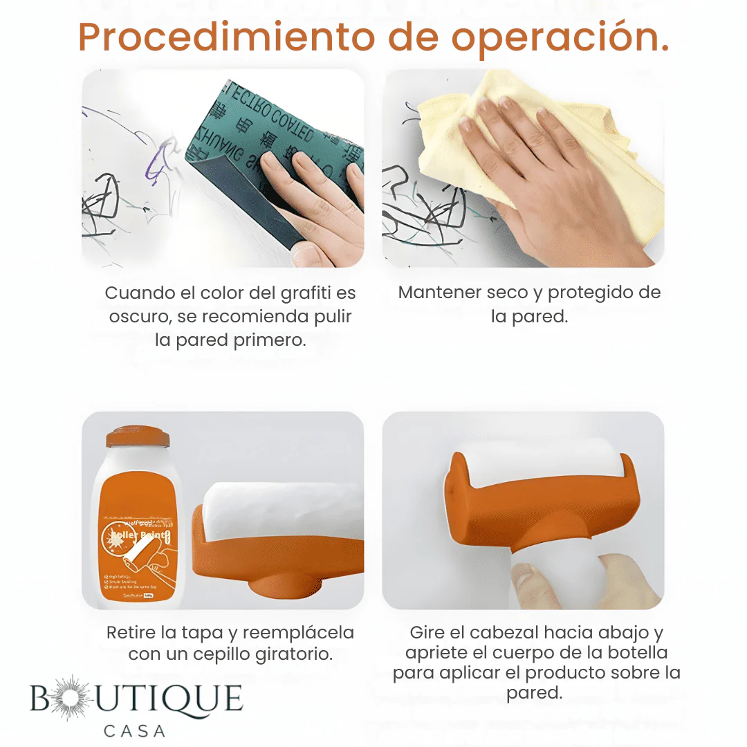 Rodillo Reparador de Paredes | RollRepair™ - Image 2