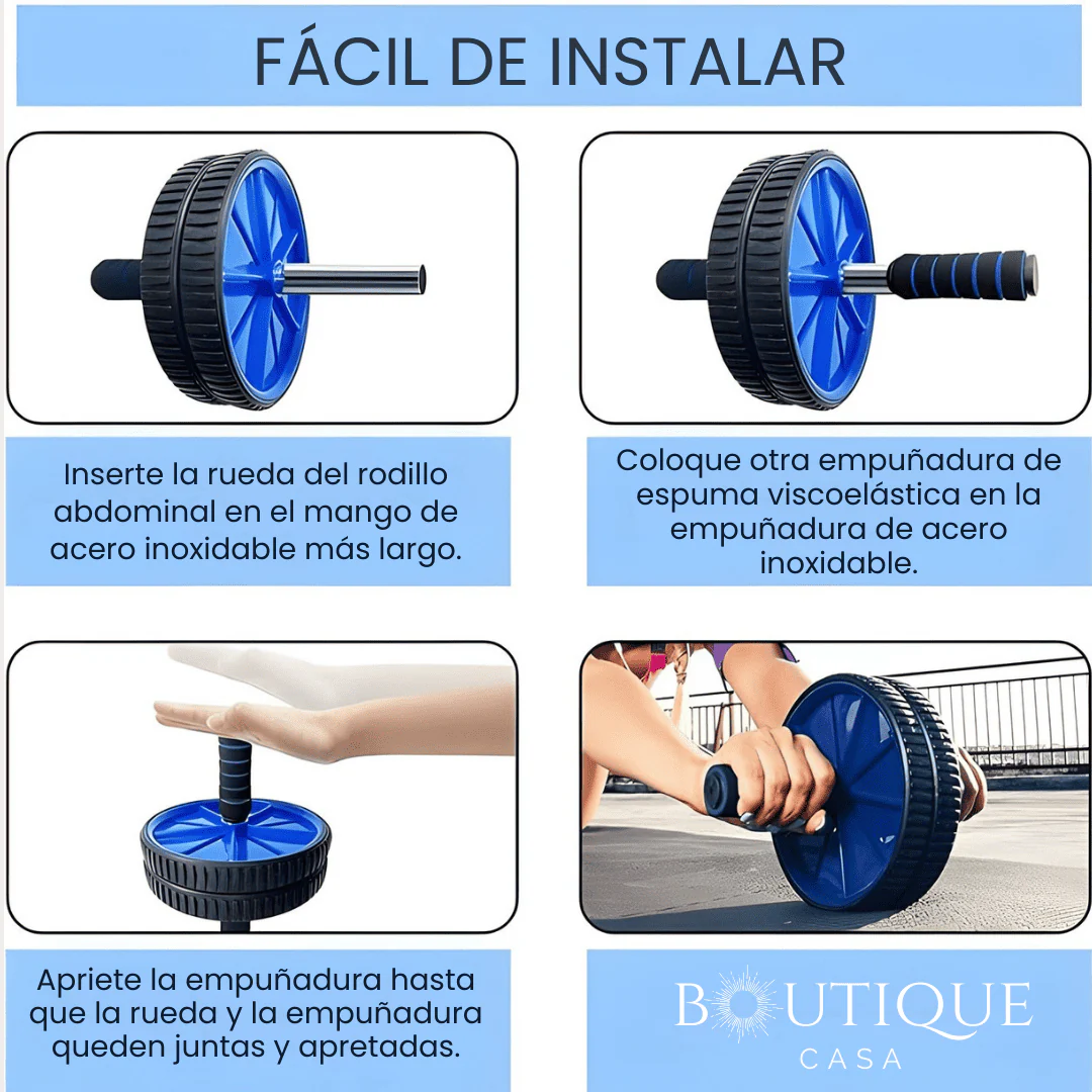 Rueda Entrenador Abdominal | CorePro™ - Image 3