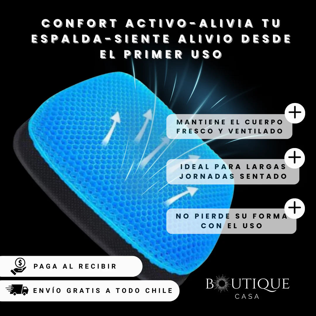 ConfortActivo – Alivia tu Espalda – Siente alivio desde la primera vez