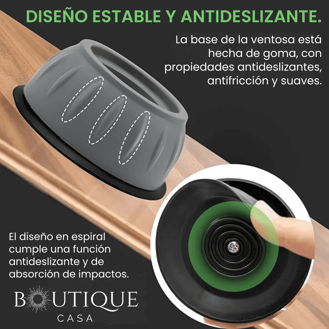 Soportes Antideslizante y Antivibración | QuietBase™ - Image 3
