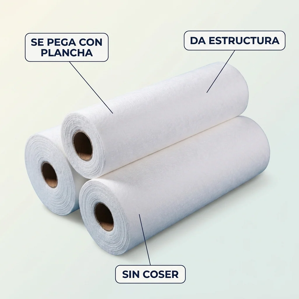 Tela Adhesiva Fusible para Planchar – Da Cuerpo sin Coser - Image 2