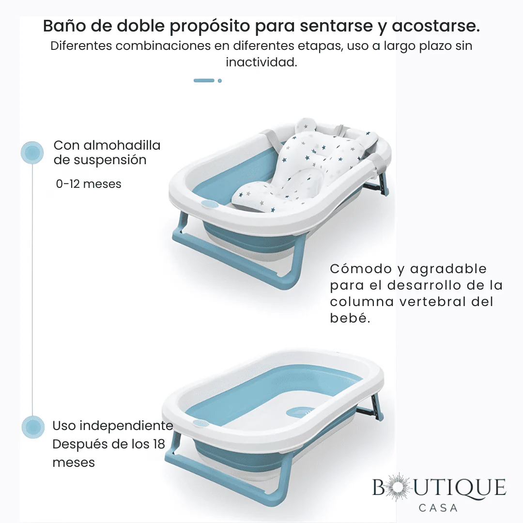 Tina Bebé con Termómetro | SafeBath™ - Image 3