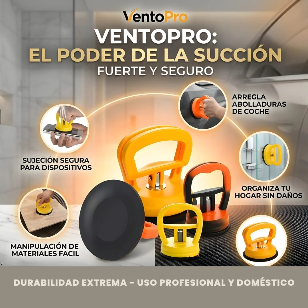 Ventosa Multifunción de Alta Succión | VentoPro™ - Image 2